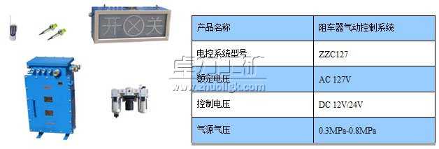 阻車器氣動控制及動力系統(tǒng)